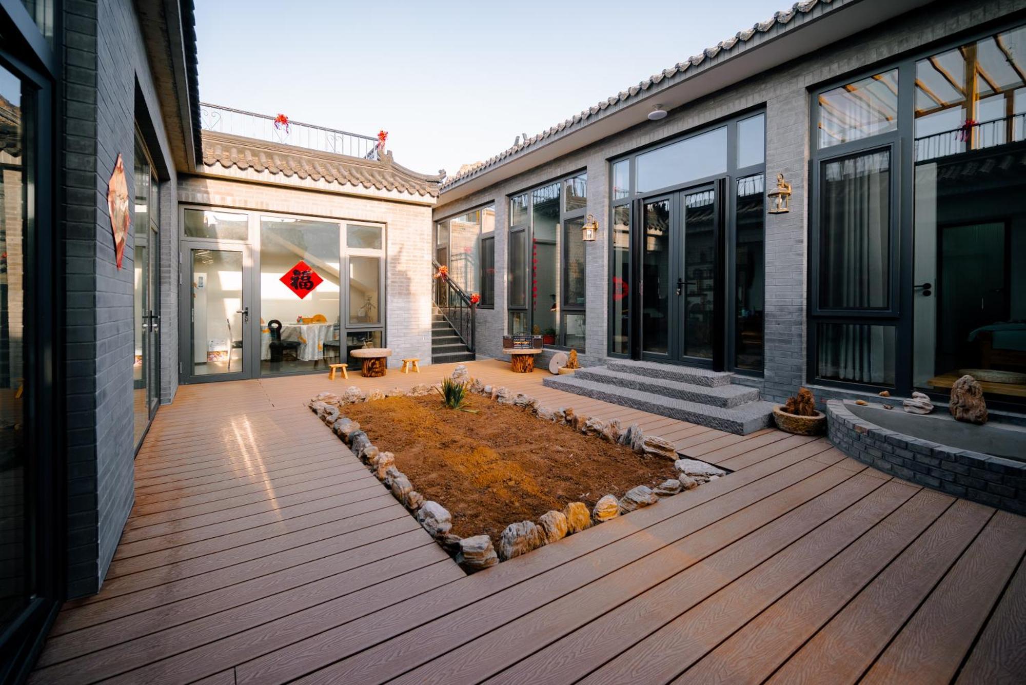 金山岭古北口长城云野澍精品民宿 Miyun Exterior foto