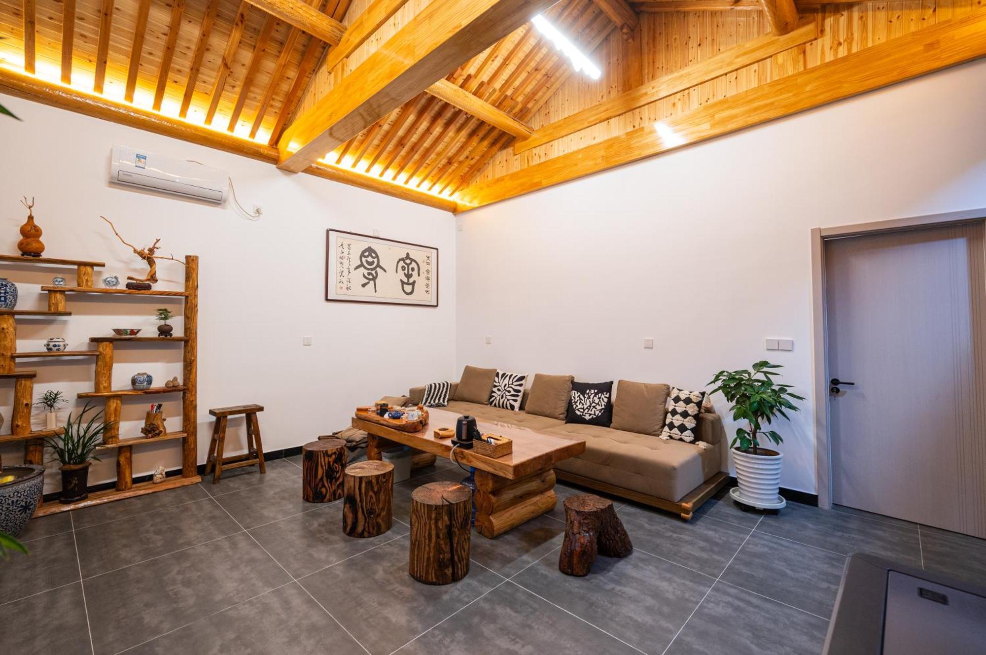 金山岭古北口长城云野澍精品民宿 Miyun Exterior foto