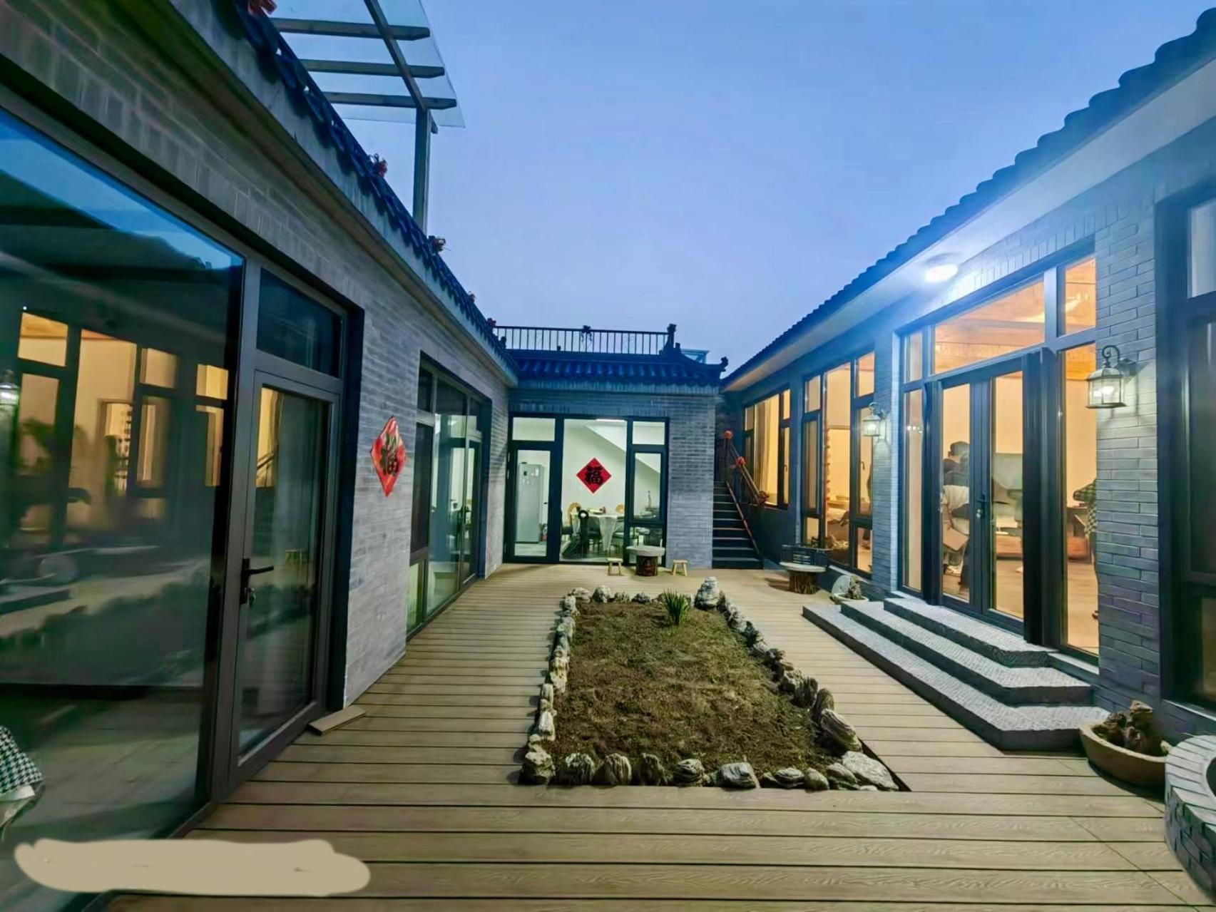 金山岭古北口长城云野澍精品民宿 Miyun Exterior foto